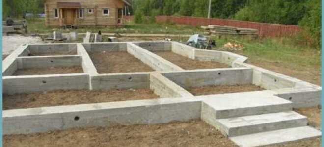 Бетонный фундамент для теплицы своими руками