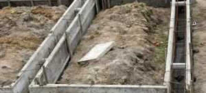 Углубленный ленточный фундамент: армирование своими руками