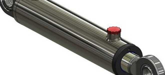 Основные компоненты гидравлического цилиндра