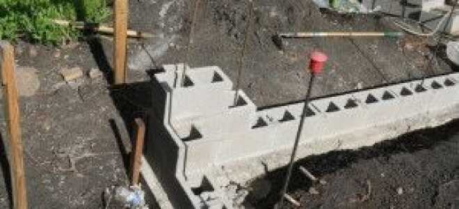 Фундамент из шлакоблоков: виды и свойства, применение, инструкция по использованию, изготовление своими руками