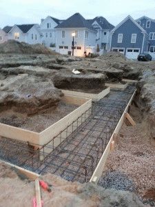 Армирование ленточного фундамента