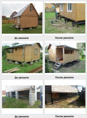 этапы реставрации фундамента сваями
