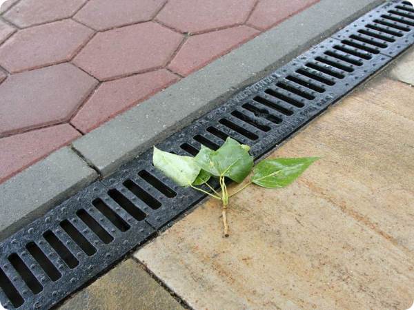 Лоток ливневки