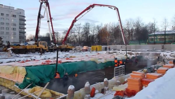 Создание термоса для бетона